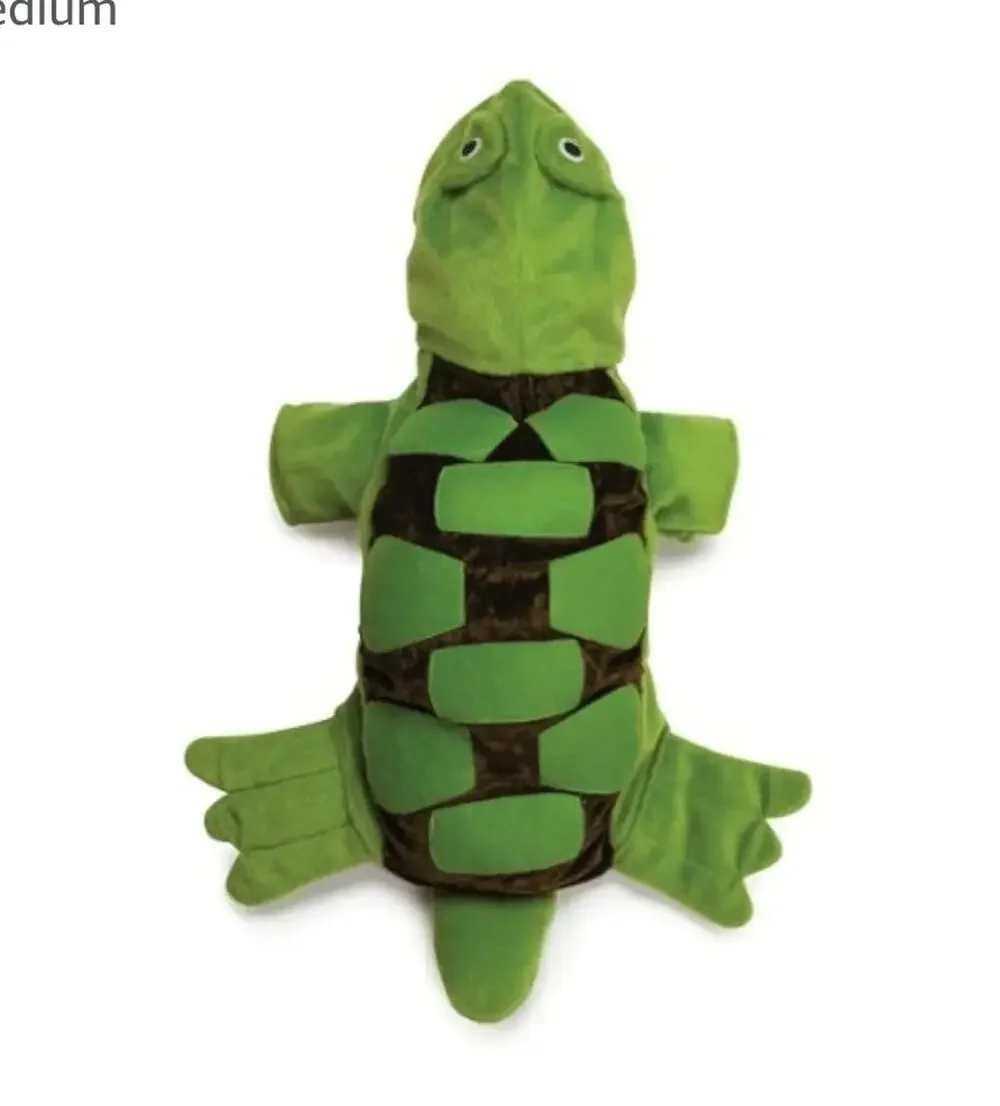 Zack & Zoey Dog Puppy Green SEA TURTLE Halloween Costume Photos Plush Size XL